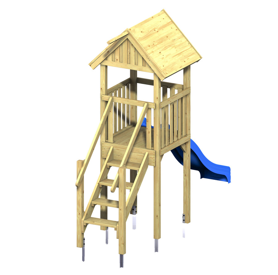 WINNETOO Spielturm mit Treppe