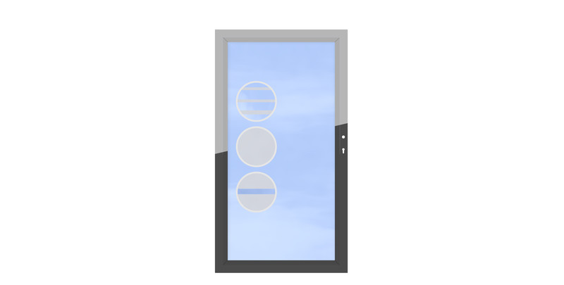SYSTEM GLAS Einzeltor auf Maß SYSTEM GLAS Einzeltor auf Maß