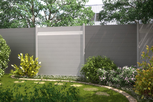 SYSTEM ALU CLASSIC in Anthrazit und Silber mit Dekorelementen GAMMA aus Edelstahl SYSTEM ALU CLASSIC in Anthrazit und Silber mit Dekorelementen GAMMA aus Edelstahl