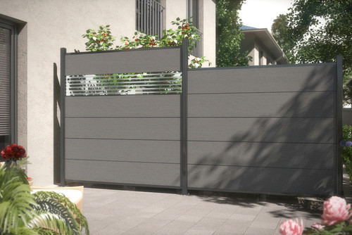 SYSTEM WPC XL Anthrazit Terrasse SYSTEM WPC XL Anthrazit Terrasse