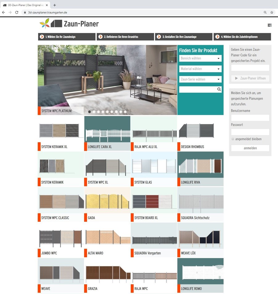 Unsere Online Planer In Der Ubersicht Traumgarten
