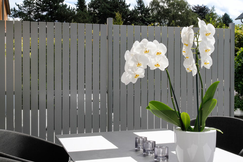 SQUADRA Sichtschutzzaun aus Aluminium SQUADRA Sichtschutzzaun aus Aluminium
