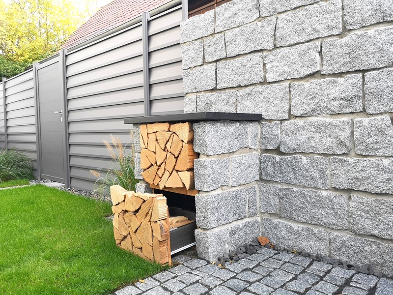 Mein TraumProjekt 2020 - 2. Platz - Sichtschutz Metall Basic für Grillplatz