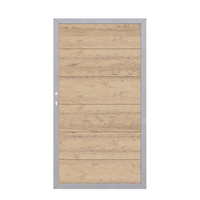 2442 DESIGN WPC Sand Tor Standardtor für DESIGN WPC Sichtschutz Sand
