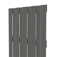 2125 JUMBO WPC Anthrazit 95x179 cm Schrägansicht JUMBO WPC Sichtschutzelement 95x179 cm in Anthrazit von TraumGarten Schrägansicht