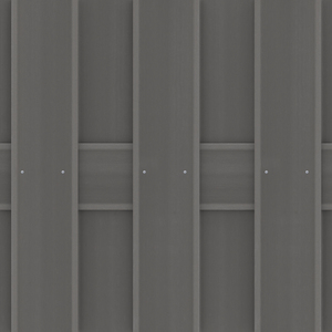 JUMBO WPC Sichtschutzelement 95x179 cm in Anthrazit von TraumGarten Detailansicht