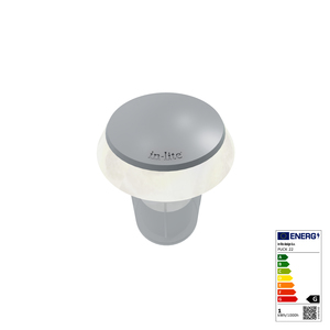 Licht Deck-Leuchtring Typ Puck grau DM 35 mm