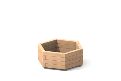 ALTAI 6-Eck Pflanzkasten D 75 x 29