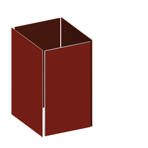 BINTO Grundverkleidung HPL rot
