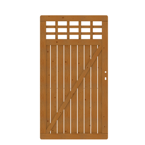 COMO-Tor m.Git. braun FSC® 98 x 179