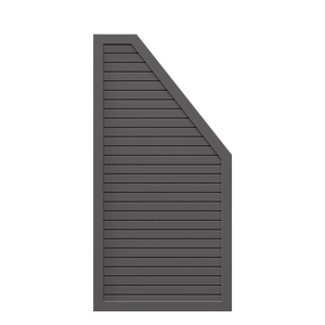 DESIGN Rhombus Anschl. anthr. 90x180/90 RE