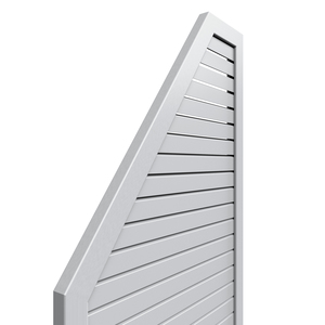 DESIGN Rhombus Anschl. silber 90x180/90 LI