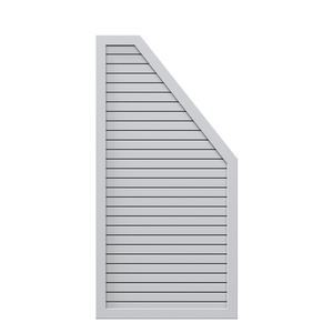 DESIGN Rhombus Anschl. silber 90x180/90 RE