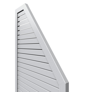 DESIGN Rhombus Anschl. silber 90x180/90 RE