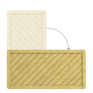 GADA Rechteck FSC® 89 x 179