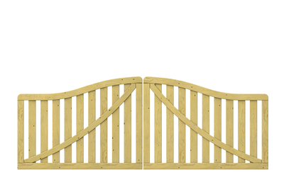 KARLO-Doppeltor - geb. FSC® 297x90(111)