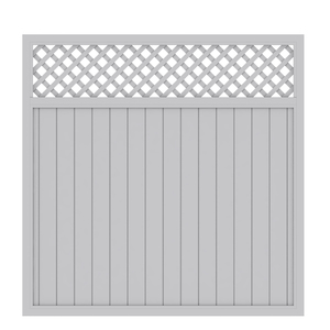 LL RIVA gerade Git. grau 180 x 180