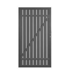 SQUADRA Alu Tor DIN LI anth/anth 98x180