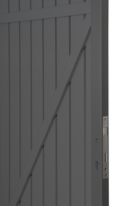 SQUADRA Alu Tor DIN LI anth/anth 98x180