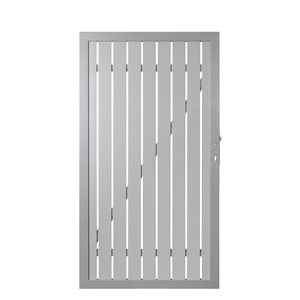 SQUADRA Alu Tor DIN R silber/silber 98x180