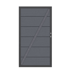 SYSTEM WPC XL Tor anth/ant. DIN L 98x180