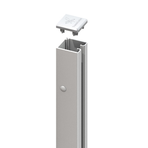 SYSTEM U-Klemmprofil silber L1920 SYSTEM U-Klemmprofil silber L1920