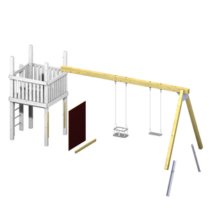 WIN PRO Doppelschaukel-Anbau Set