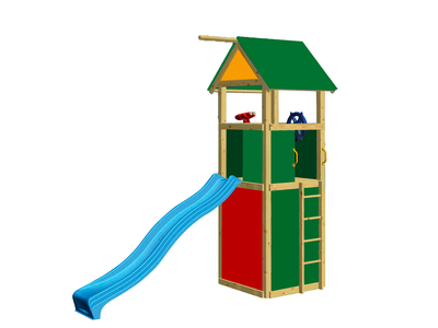 Spielturm-Variante bunt 4