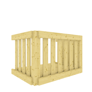WINNETOO Veranda klein inkl. Boden FSC®
