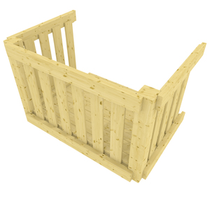 WINNETOO Veranda klein inkl. Boden FSC®