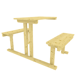 WINNETOO Tisch mit Bänken FSC®
