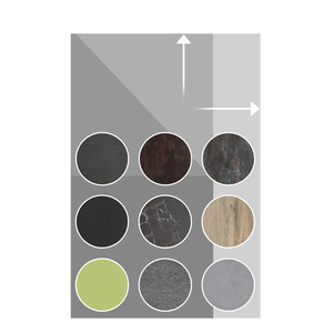 SYSTEM BOARD Keramik Zaunelement auf Wunschmaß von TraumGarten: 3 Standardfarben und 6 Sonderfarben zur Auswahl