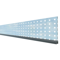 2321 SYSTEM Dekorprofil-Set Theta Glas 178x15 cm Theta Dekorprofil aus Glas H: 15 cm für individuelle Designs der SYSTEM Zaunfelder