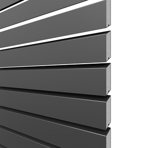 2686 SYSTEM RHOMBUS Anthrazit 180x90 cm Profilansicht Aluminium-Vorgartenzaun 180x90 cm aus Rhombusprofilen in anthrazit von TraumGarten Profilansicht