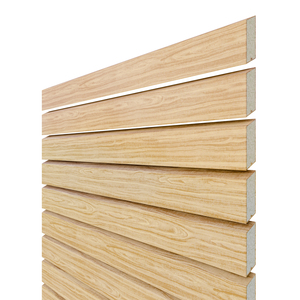 Zaunfeld 60x180 cm aus Aluminium-Rhombusprofilen mit Holztextur Lärche von TraumGarten Profilansicht
