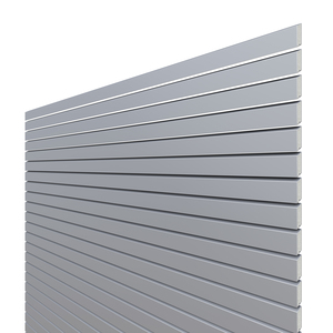 2645 SYSTEM RHOMBUS Silber 180x180 cm Profilansicht Zaunelement 180x180 cm aus silbernen Aluminium-Rhombusprofilen von TraumGarten Profilansicht