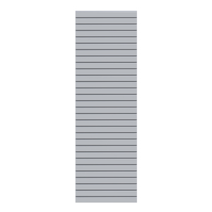 2646 SYSTEM RHOMBUS Silber 60x180 cm Vorderansicht Zaunelement 60x180 cm aus silbernen Aluminium-Rhombusprofilen von TraumGarten Vorderansicht