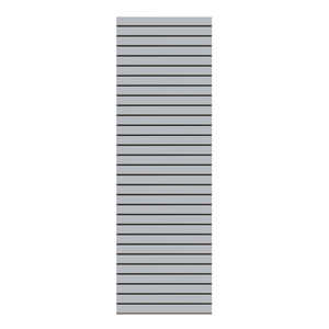 2646 SYSTEM RHOMBUS Silber 60x180 cm Rückansicht Zaunelement 60x180 cm aus silbernen Aluminium-Rhombusprofilen von TraumGarten Rückansicht