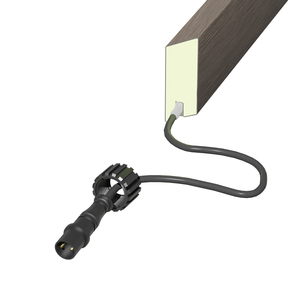 SYS Rhombus Lichtleiste Zaun vin-oak 179